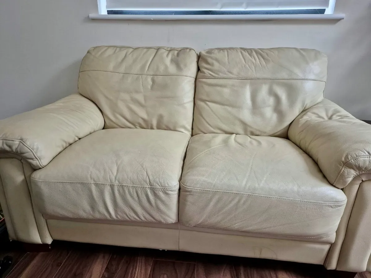 Leather Sofa - Image 2