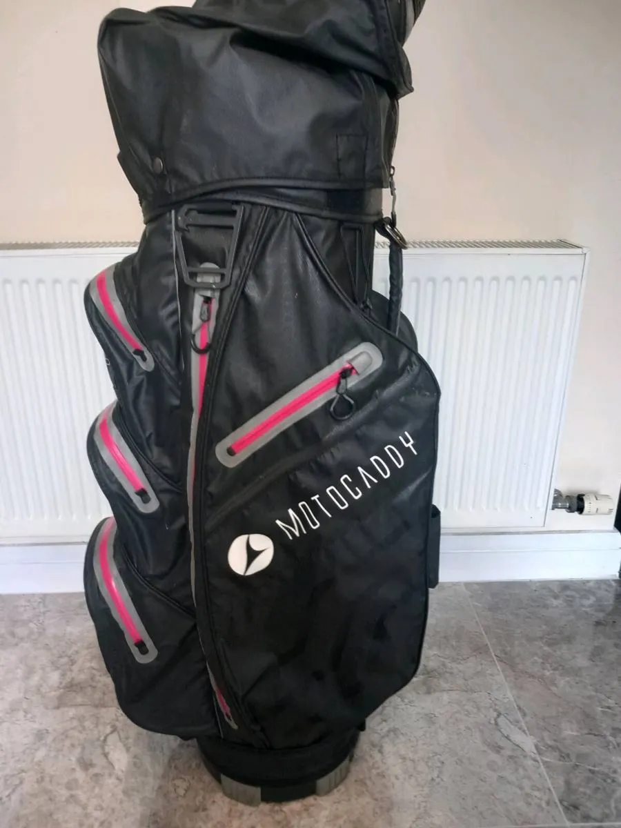 Motocaddy water resistant golf cart bag - Image 1