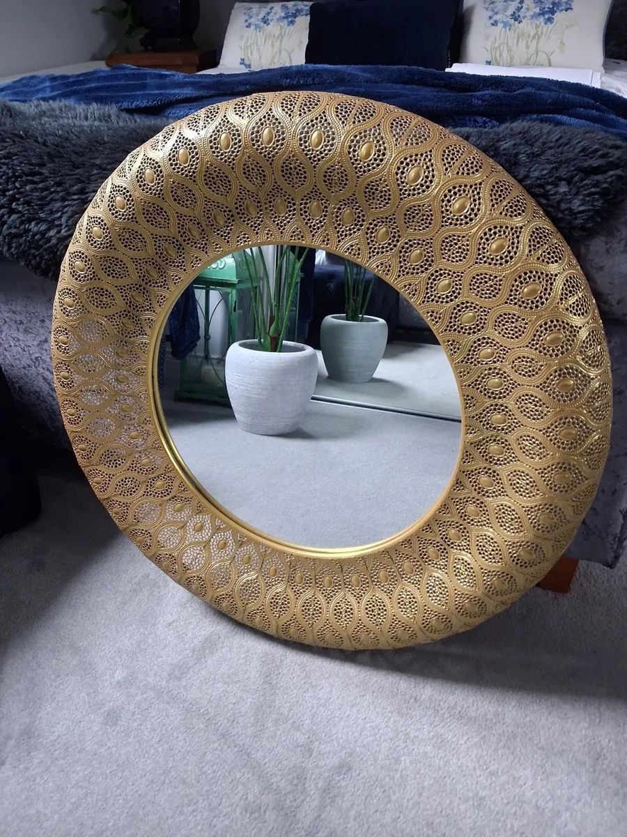 Gold Mirror - Image 1