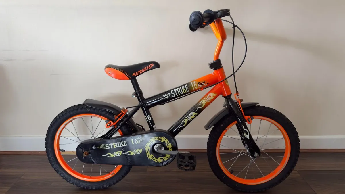 16 Inch Strike Bike Orange - Image 1
