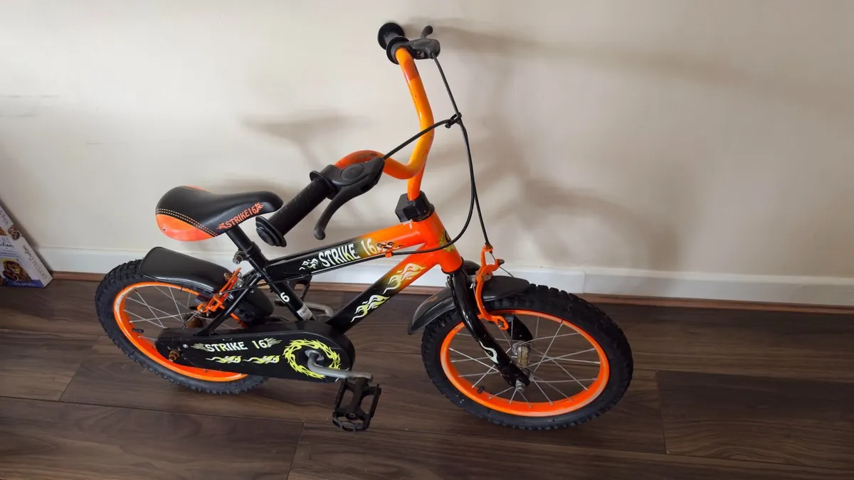 16 Inch Strike Bike Orange - Image 2