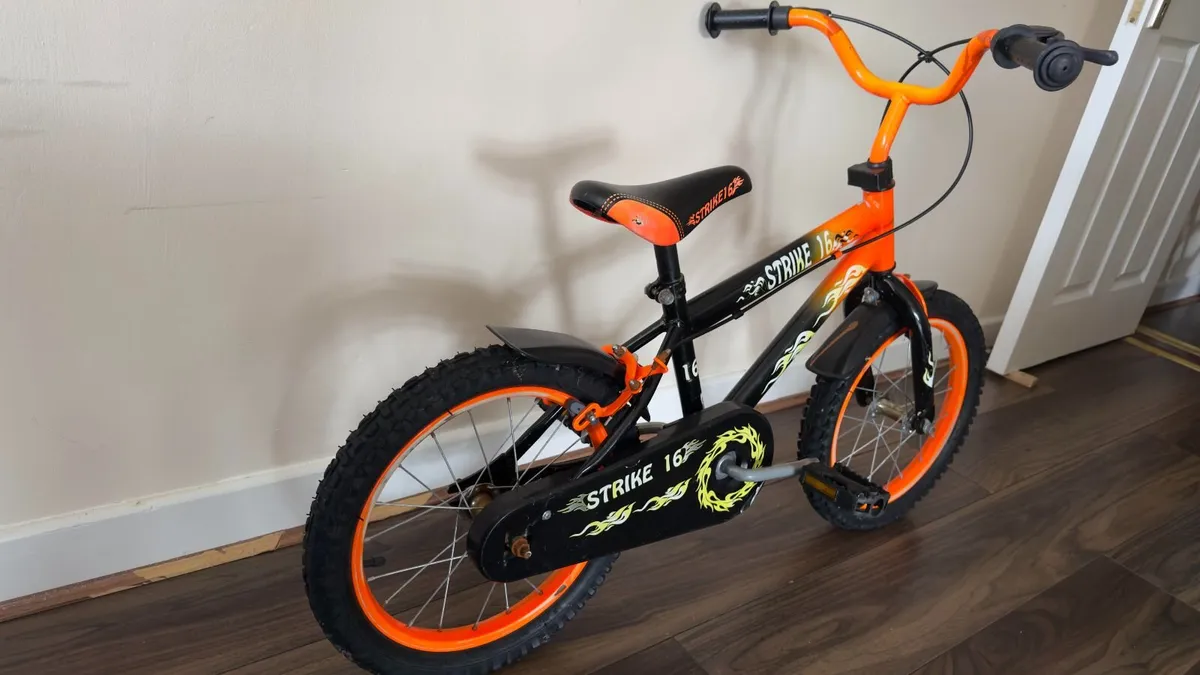 16 Inch Strike Bike Orange - Image 4