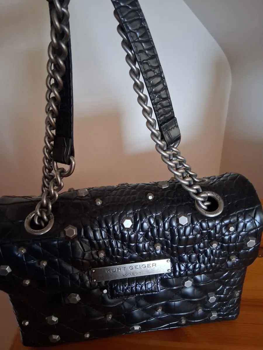 Kurt Geiger Metallic Leather Bag - Image 1