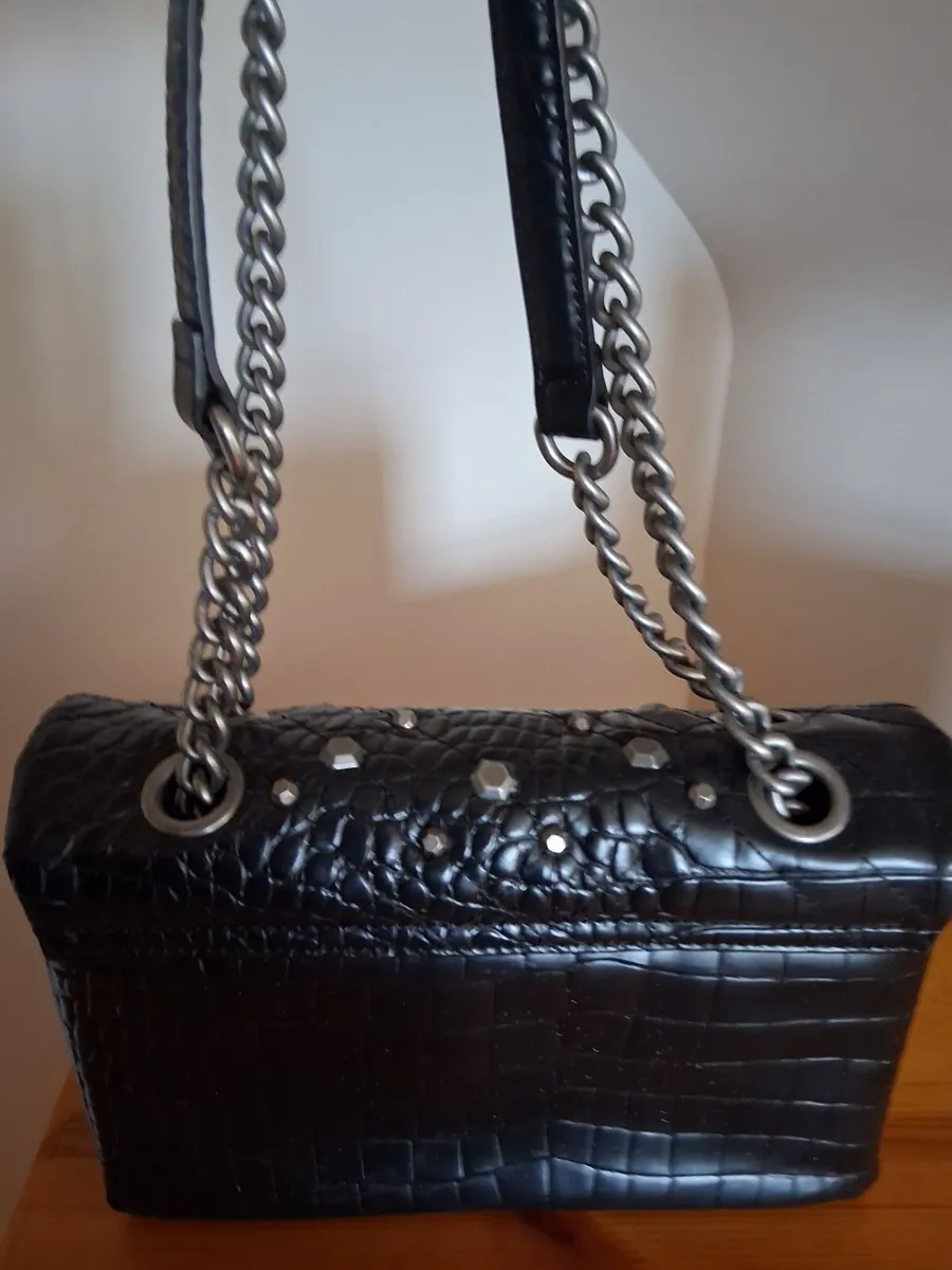 Kurt Geiger Metallic Leather Bag - Image 3