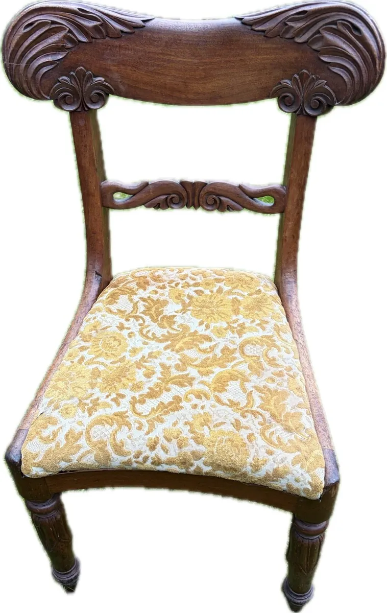 Edwardian parlour chair - Image 2