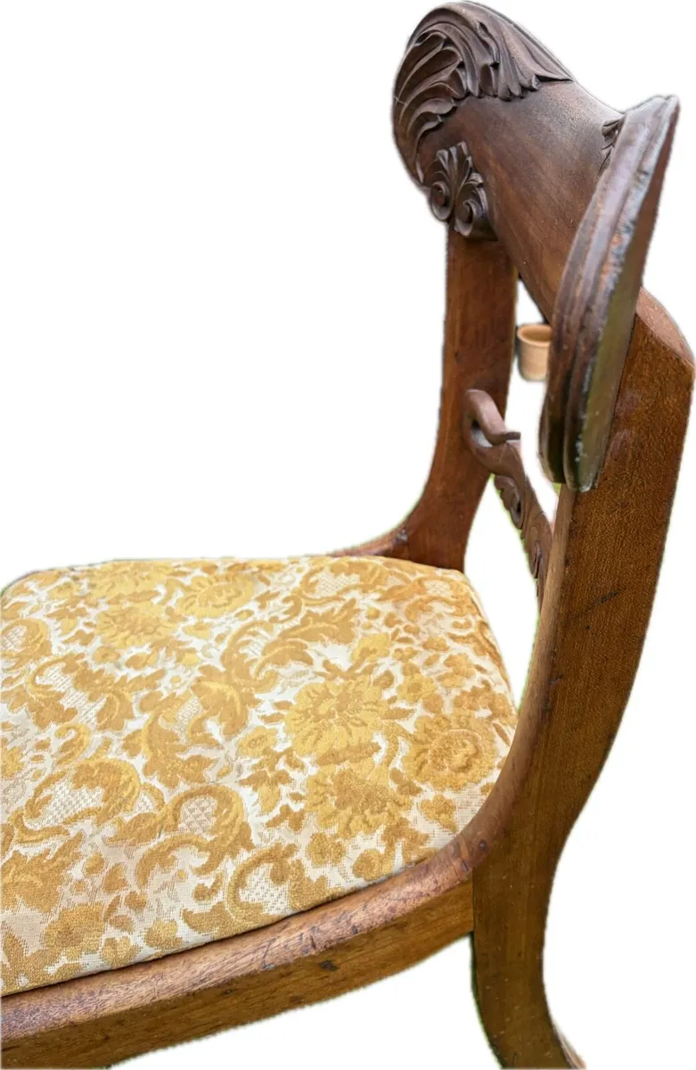 Edwardian parlour chair - Image 3