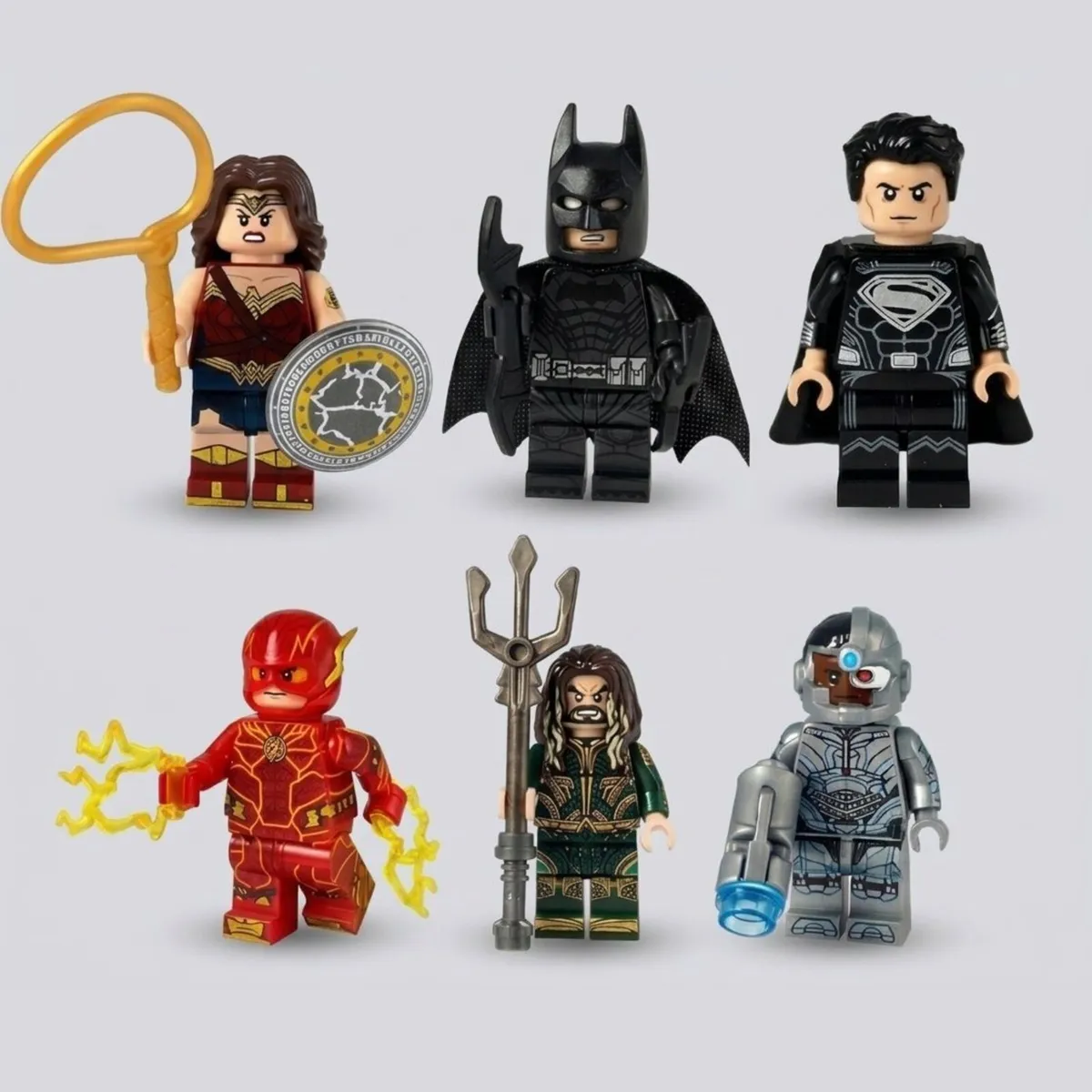 6-Pack Justice League DC Comics Minifigure Bundle - Image 1