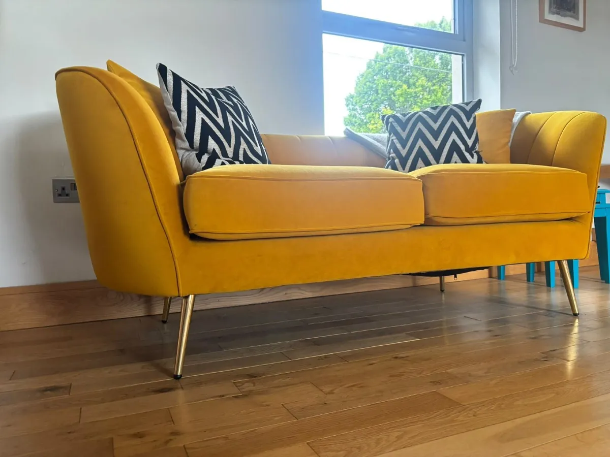 Two Stylish Sofas (2-seater & 3-seater) - Image 2