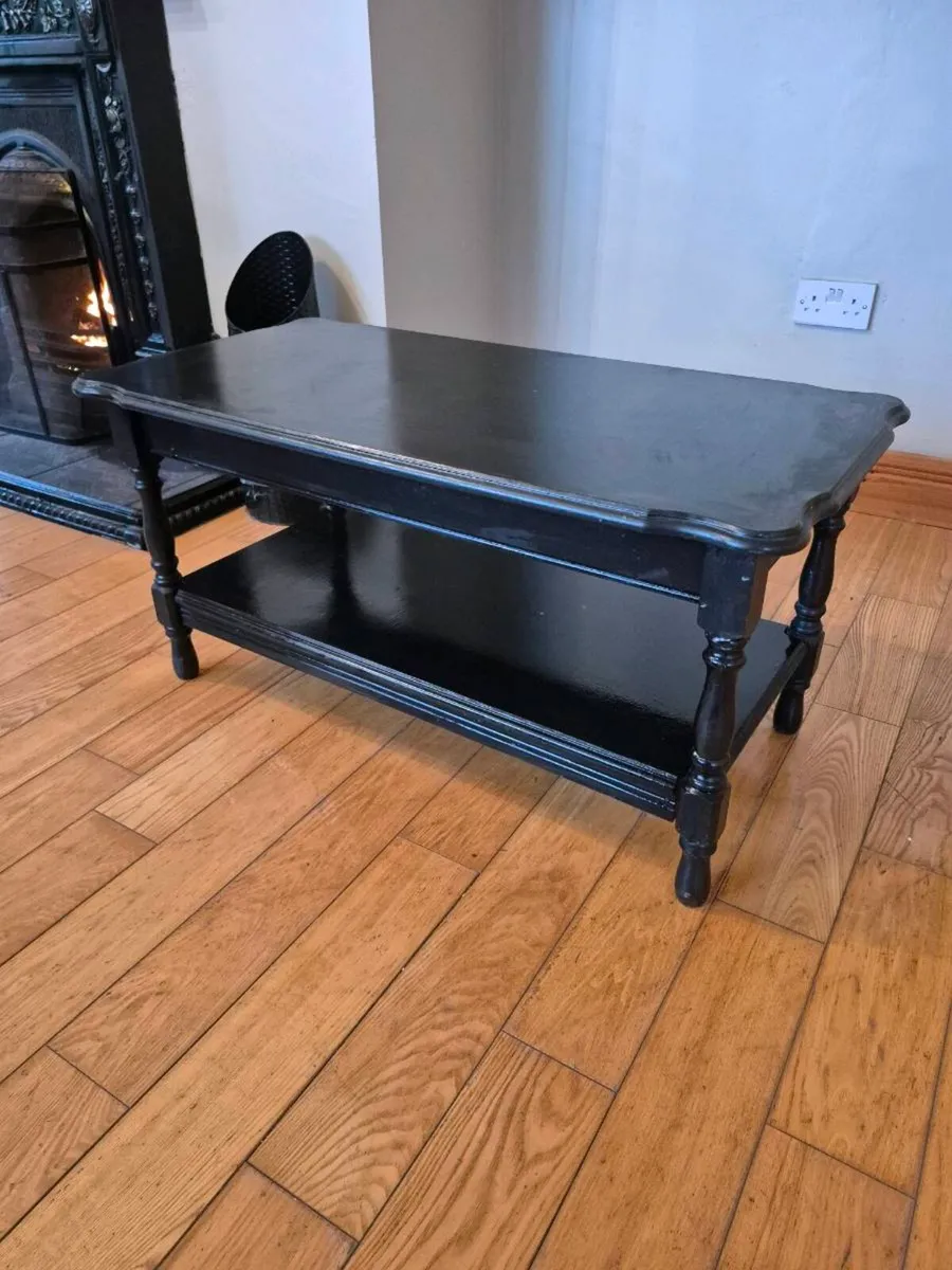 Black Coffee Table - Image 1