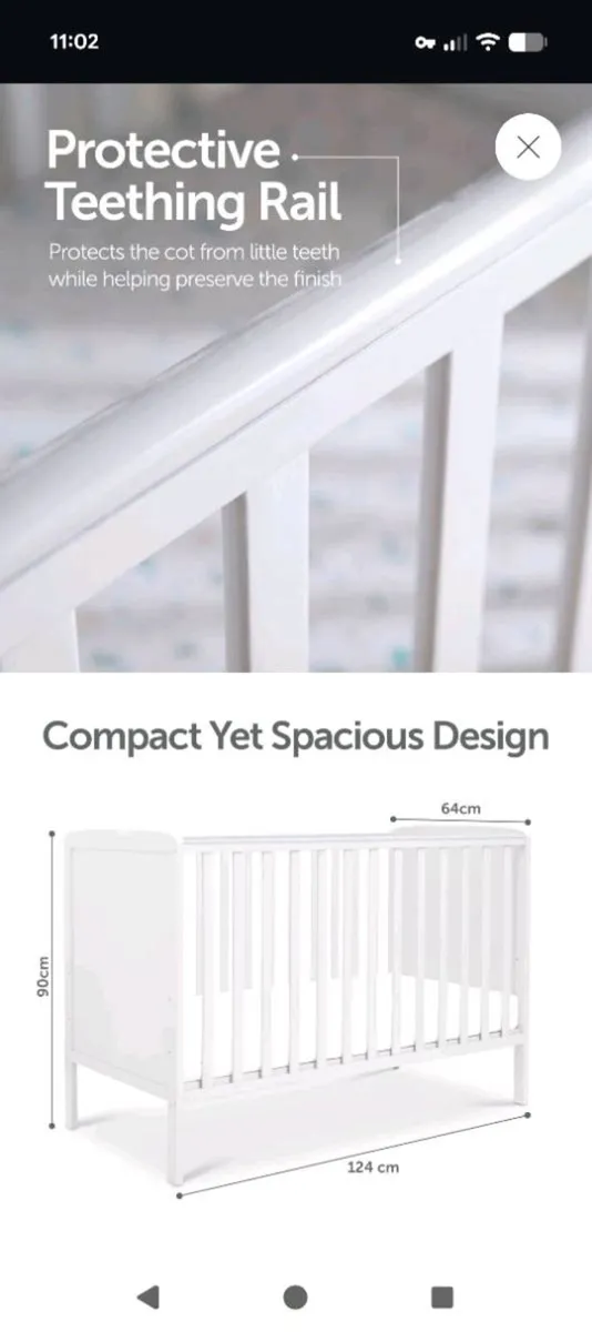 Baby Elegance Cot - Image 2