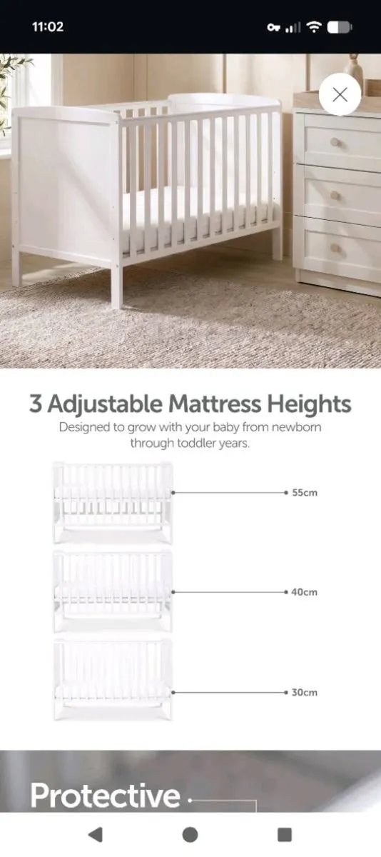 Baby Elegance Cot - Image 3