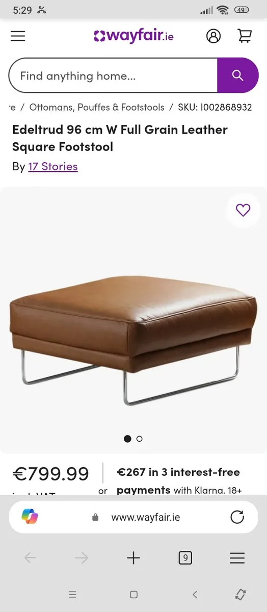 Footstool - Image 1