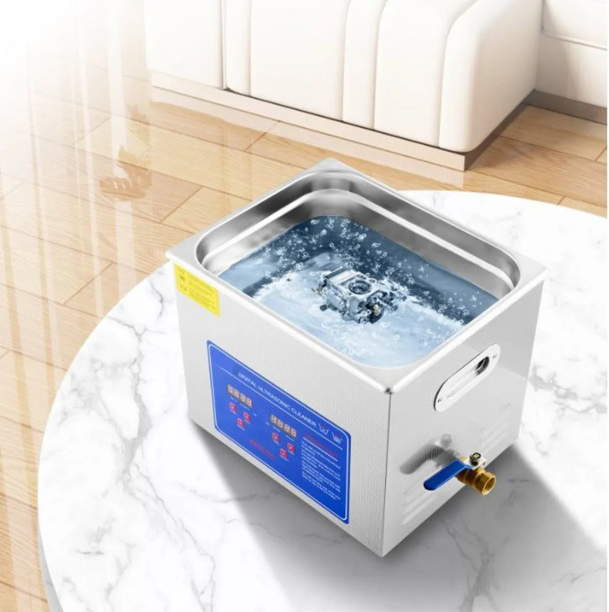 10L Stainless Steel Ultrasonic Cleaning Machine - Image 2