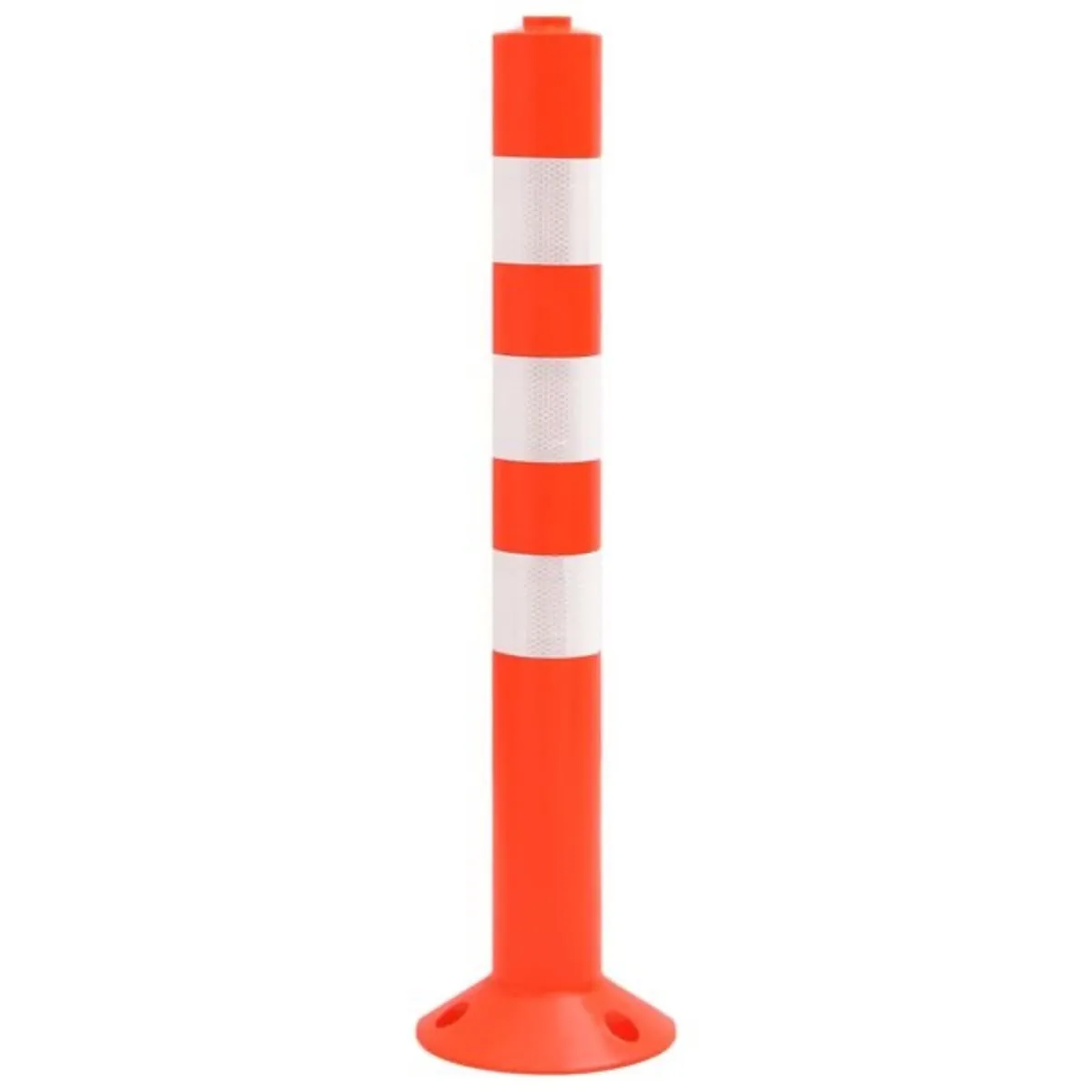 10 traffic bollards with matching chains x 2 - Image 4