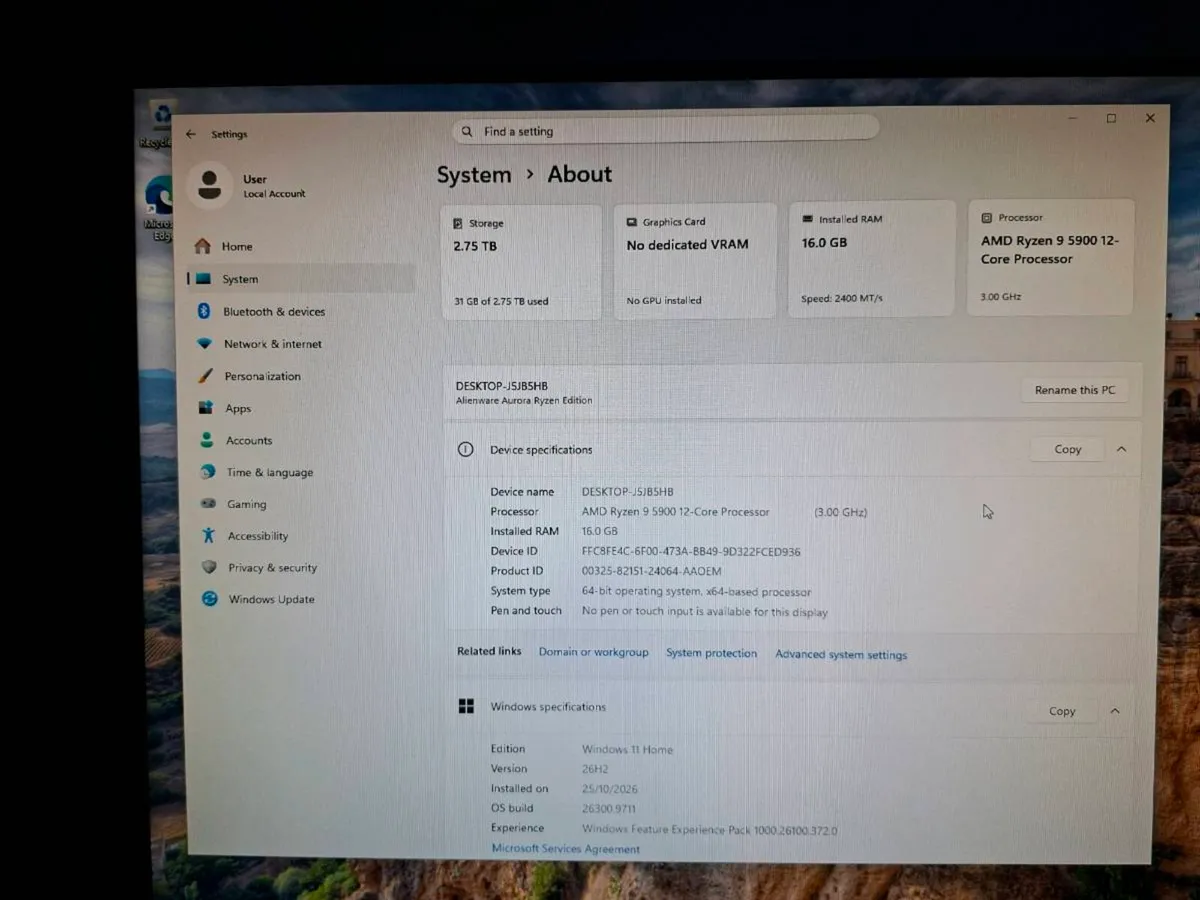 Computers Alienware Aurora R10 – Ryzen 9 5900 (12- - Image 4