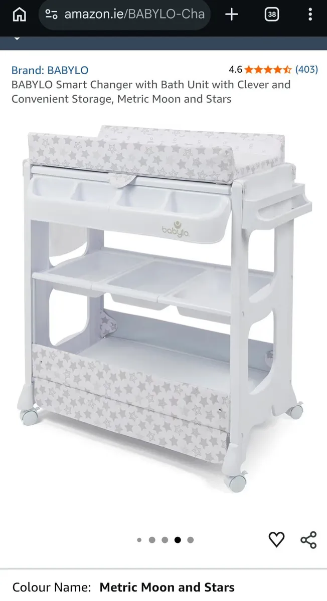 Babylo baby changer and bath unit - Image 1
