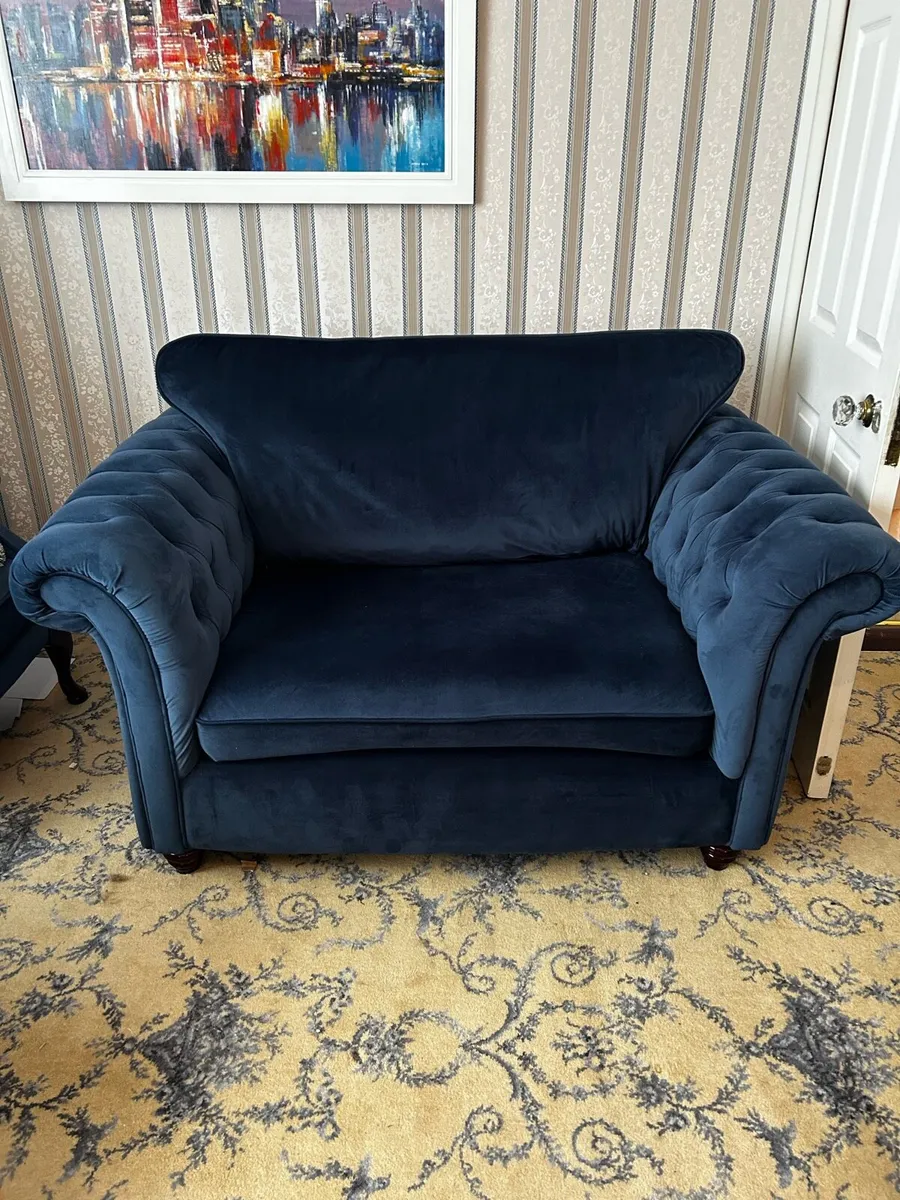 Shanleys interiors sofa and chair - Image 1