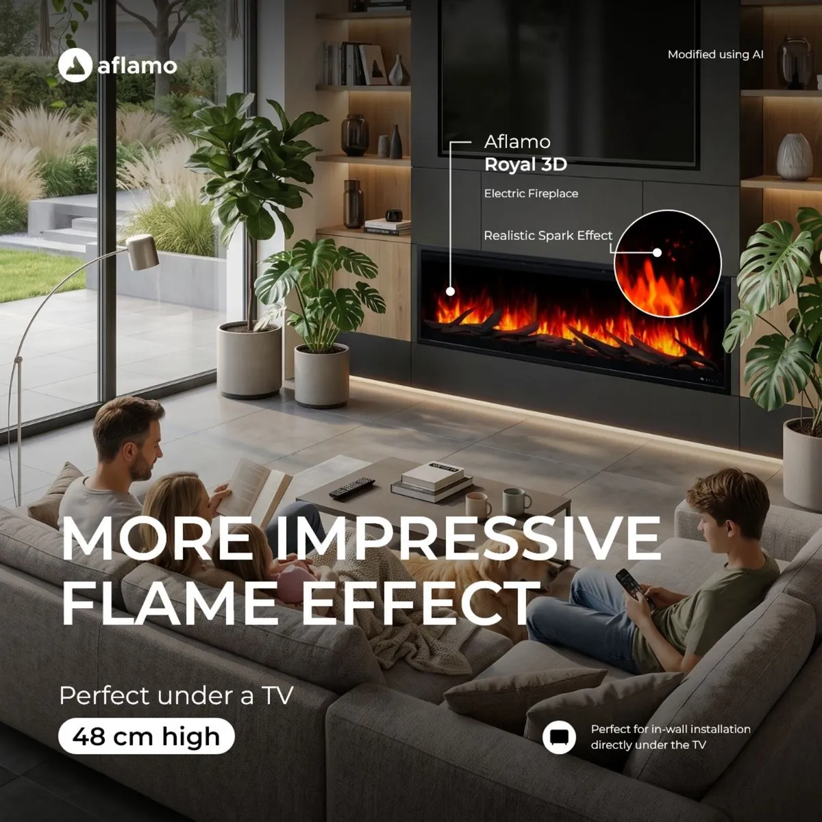 Electric fireplaces. FREE Delivery in Dublin 27.10 - Image 3