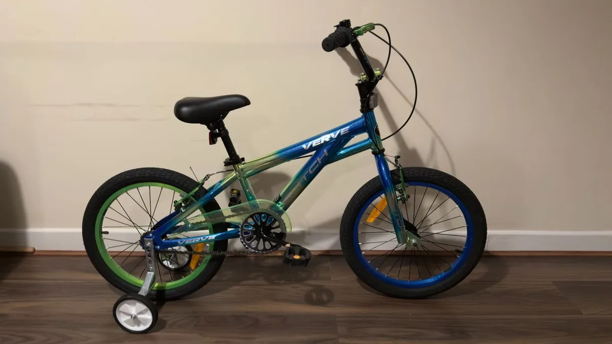 4-8 Years Kids Bike - 18 Inch + Extra - Image 3