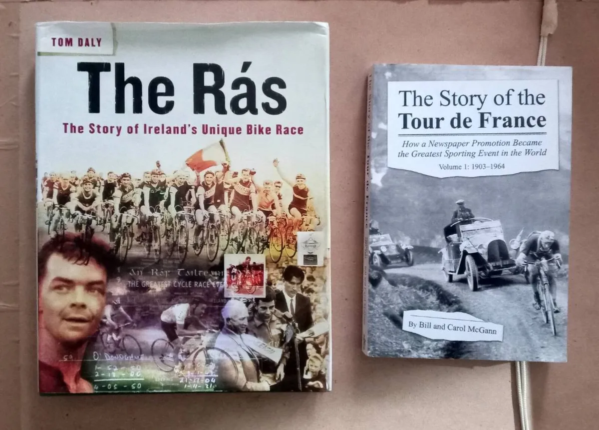 Two Cycling Themed Books
