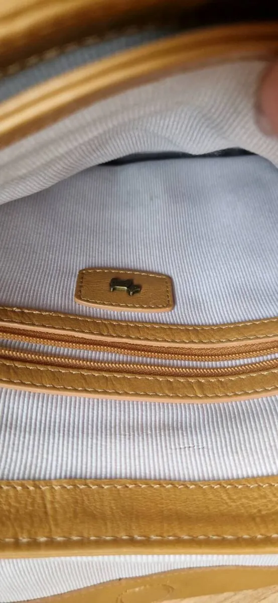 Radley London Tan Leather Shoulder Bag - Image 4