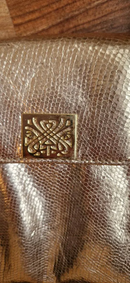 Gold Metallic Crossbody Phone Bag - Image 2
