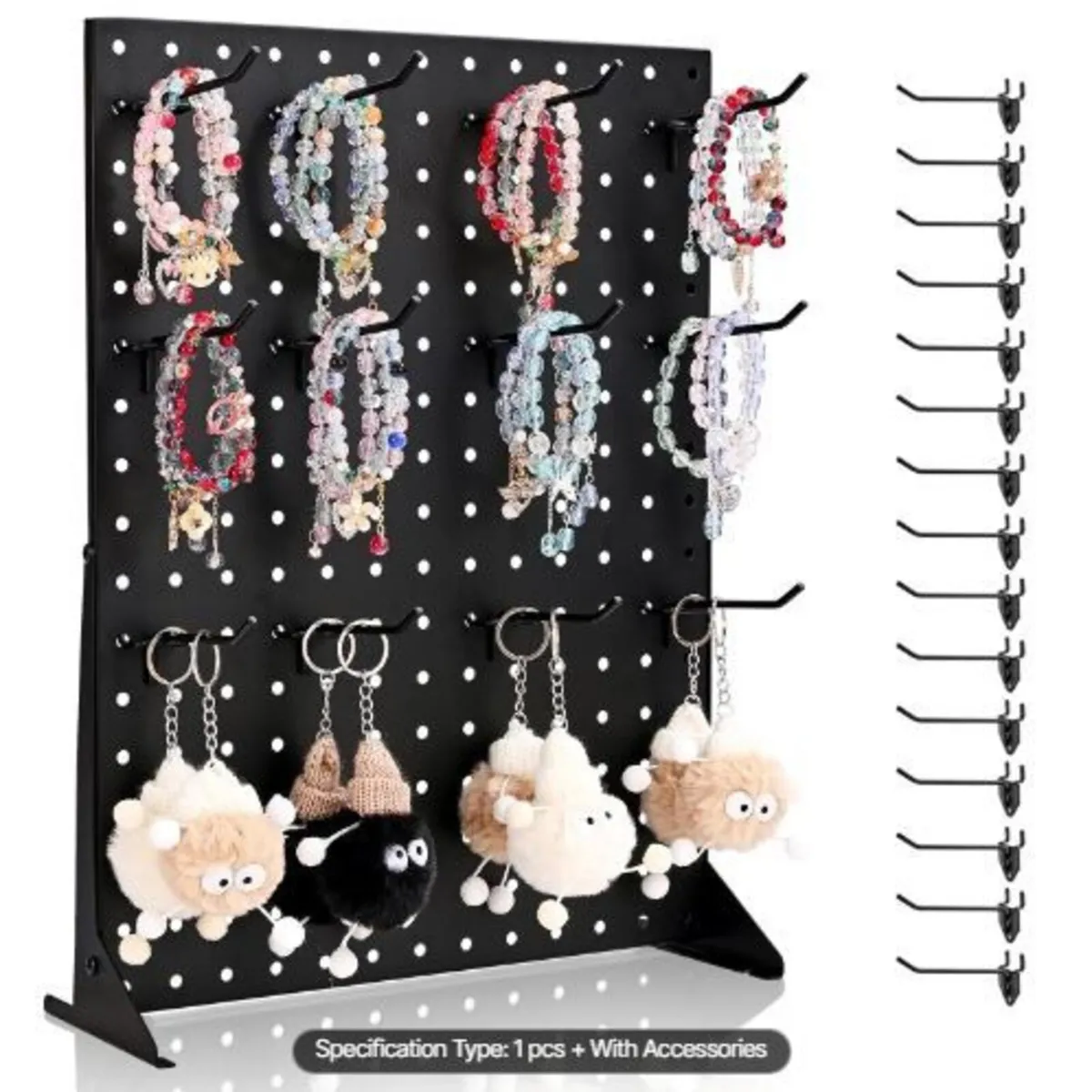 Pegboard Display Stand, 43 x 33 cm - Image 4