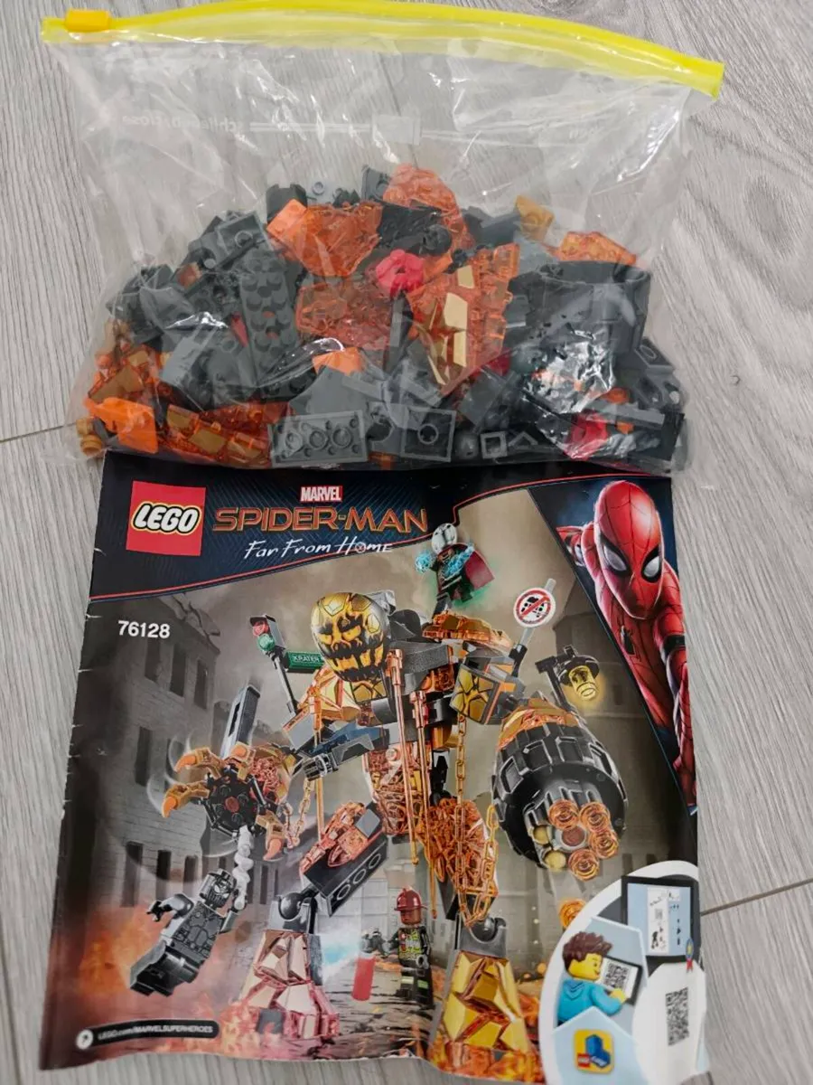 Lego Molten Man Spiderman
