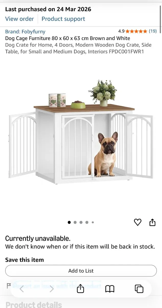 Dog Cage for sale - Image 3