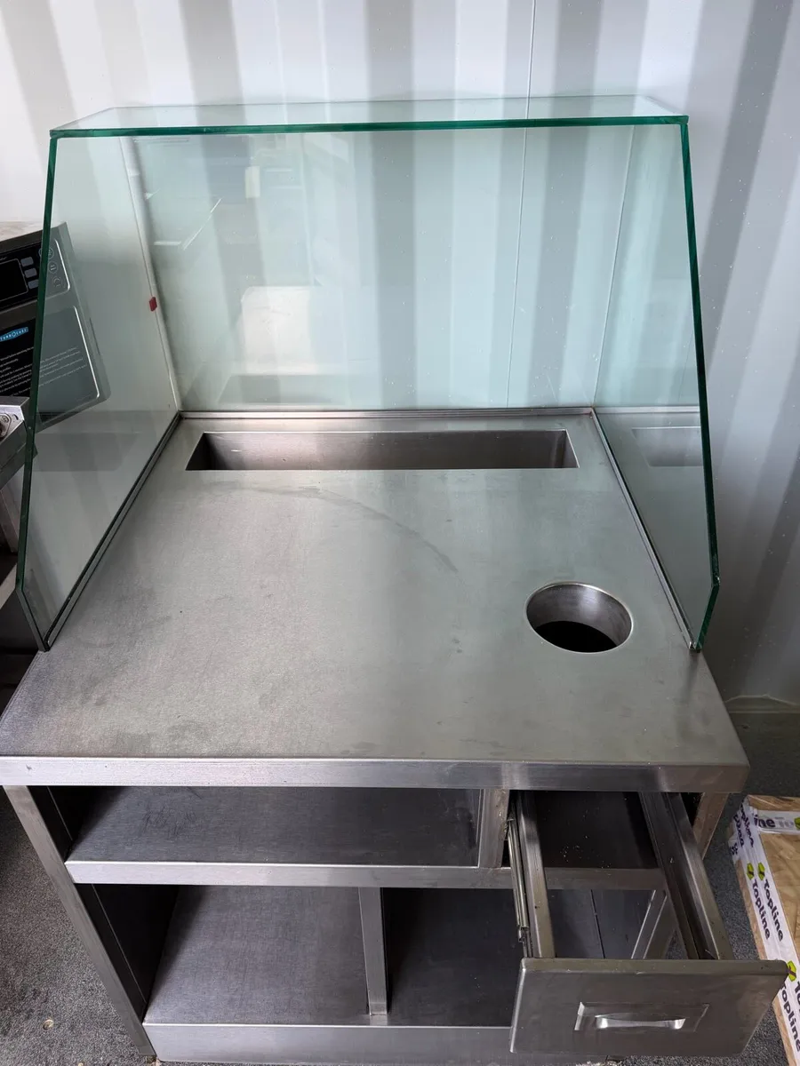 Commercial Stainless Steel Deli Prep Table