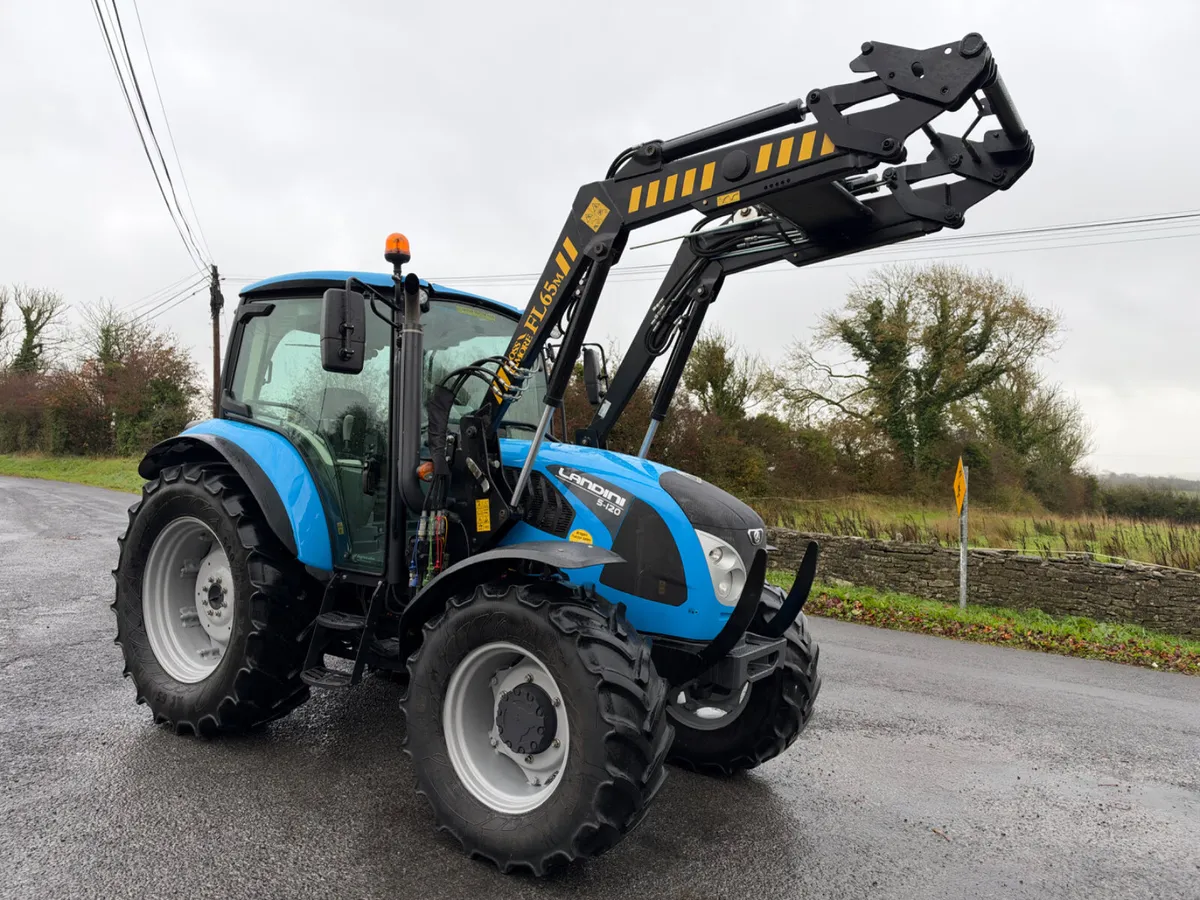 2021 Landini 5-120 with RossMore Loader - Image 1