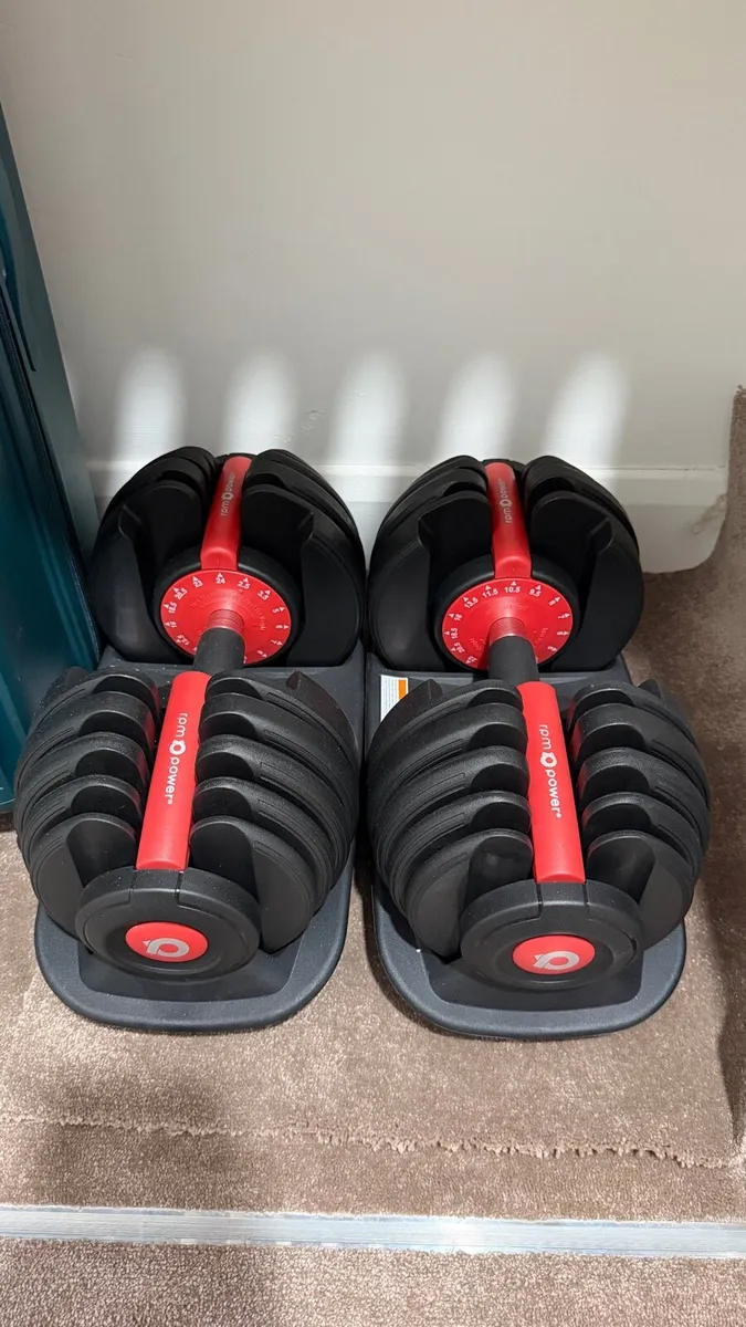 Adjustable Dumbells 24 KG