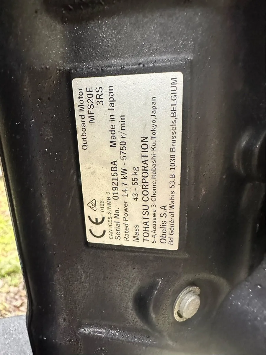 Tohatsu 20hp - Image 2
