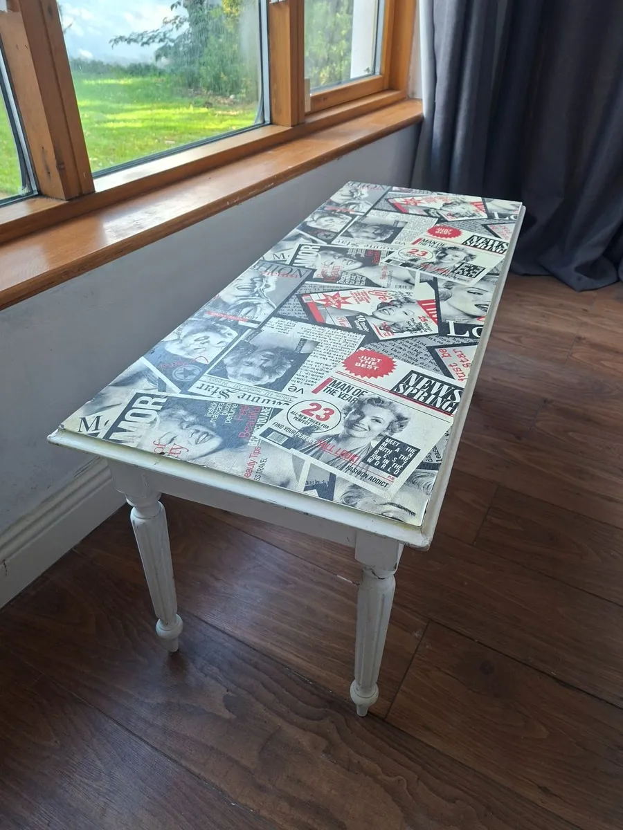 coffee table Marilyn Monroe - Image 1