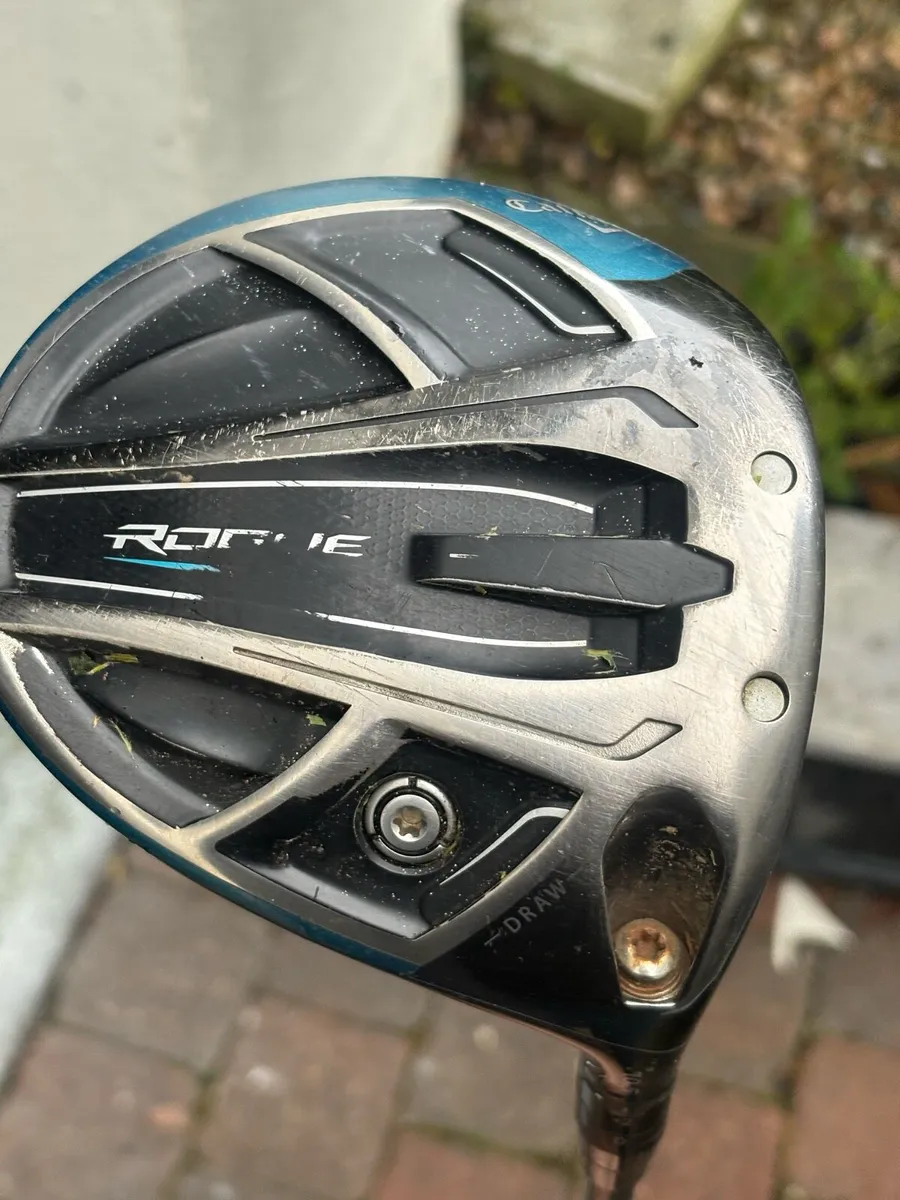 Callaway Rogue driver and fairway wood - Image 4