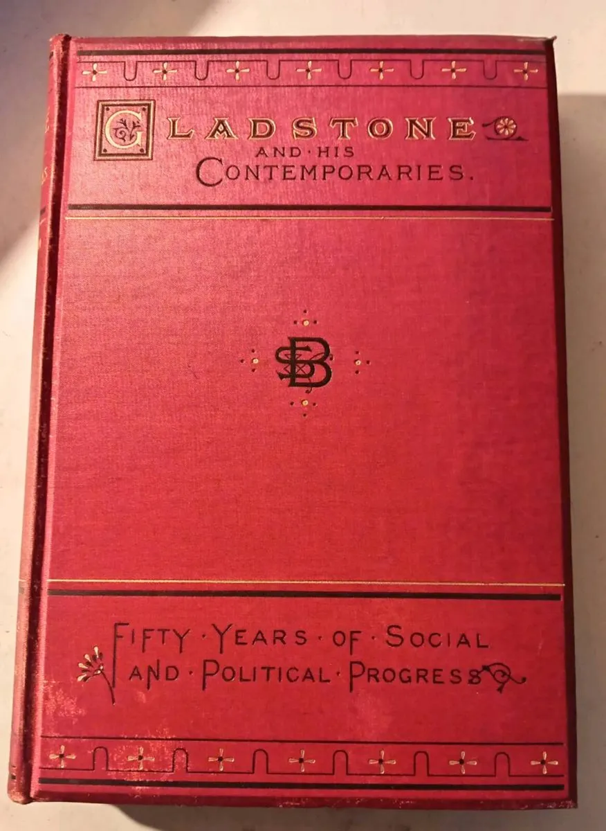 Gladstone Blackie & Son Antique Bookset 4 Volumes - Image 4