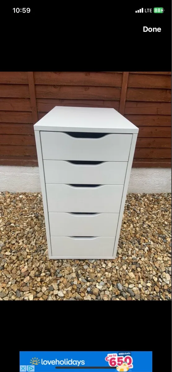 Ikea Alex Drawers - Image 1