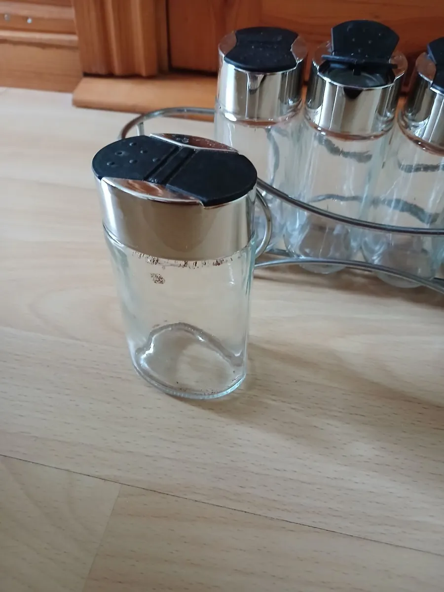 6 Glass Jars - Image 3