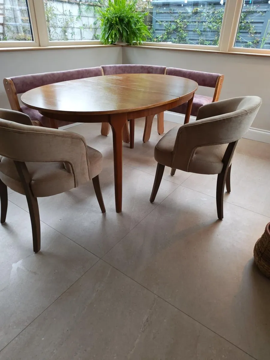 Vintage A.H. McIntosh Mid-Century Oval Extending D - Image 3
