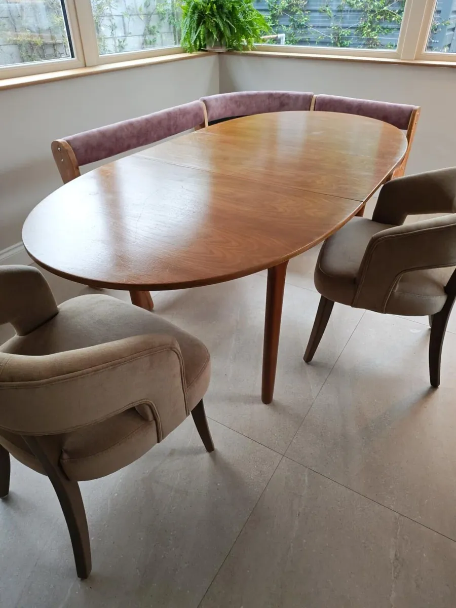 Vintage A.H. McIntosh Mid-Century Oval Extending D - Image 2