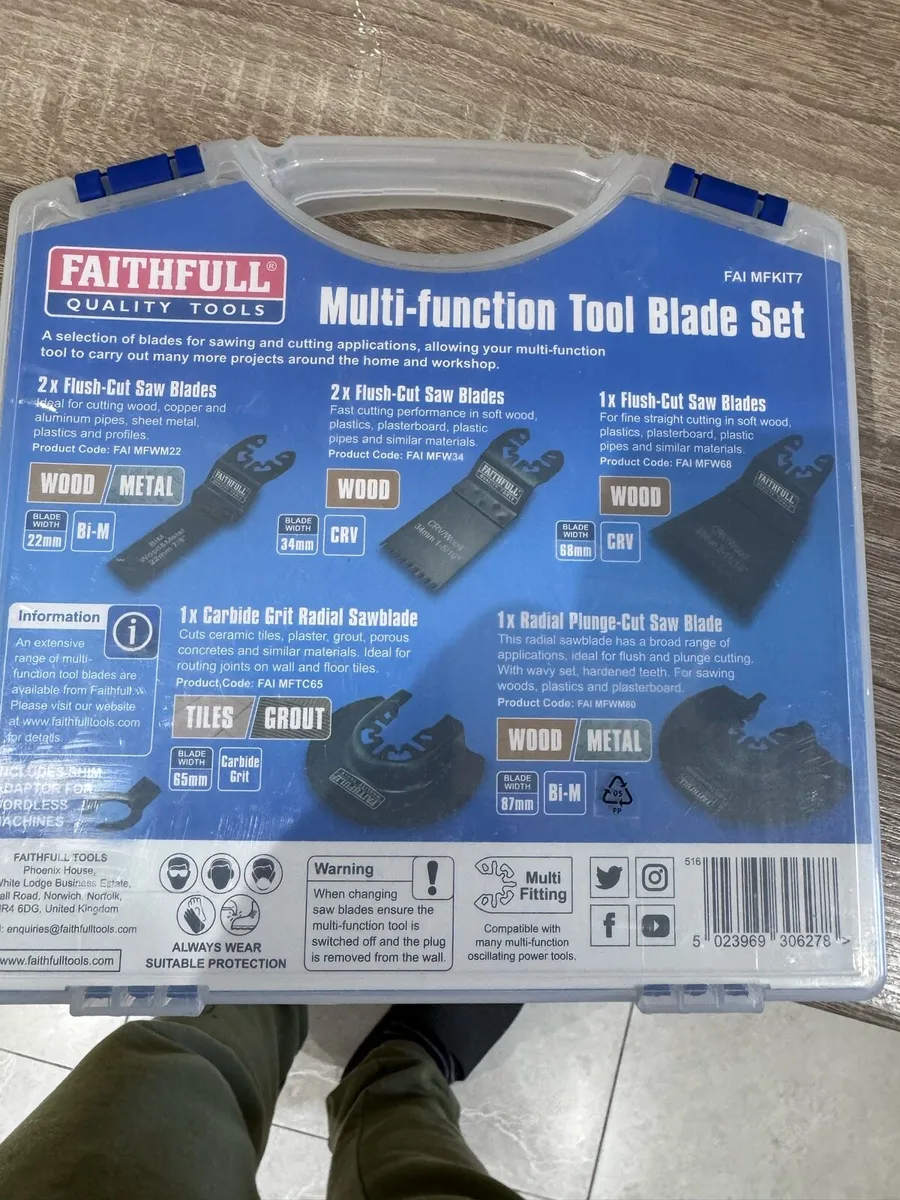 Multi-tool blade set - Image 2