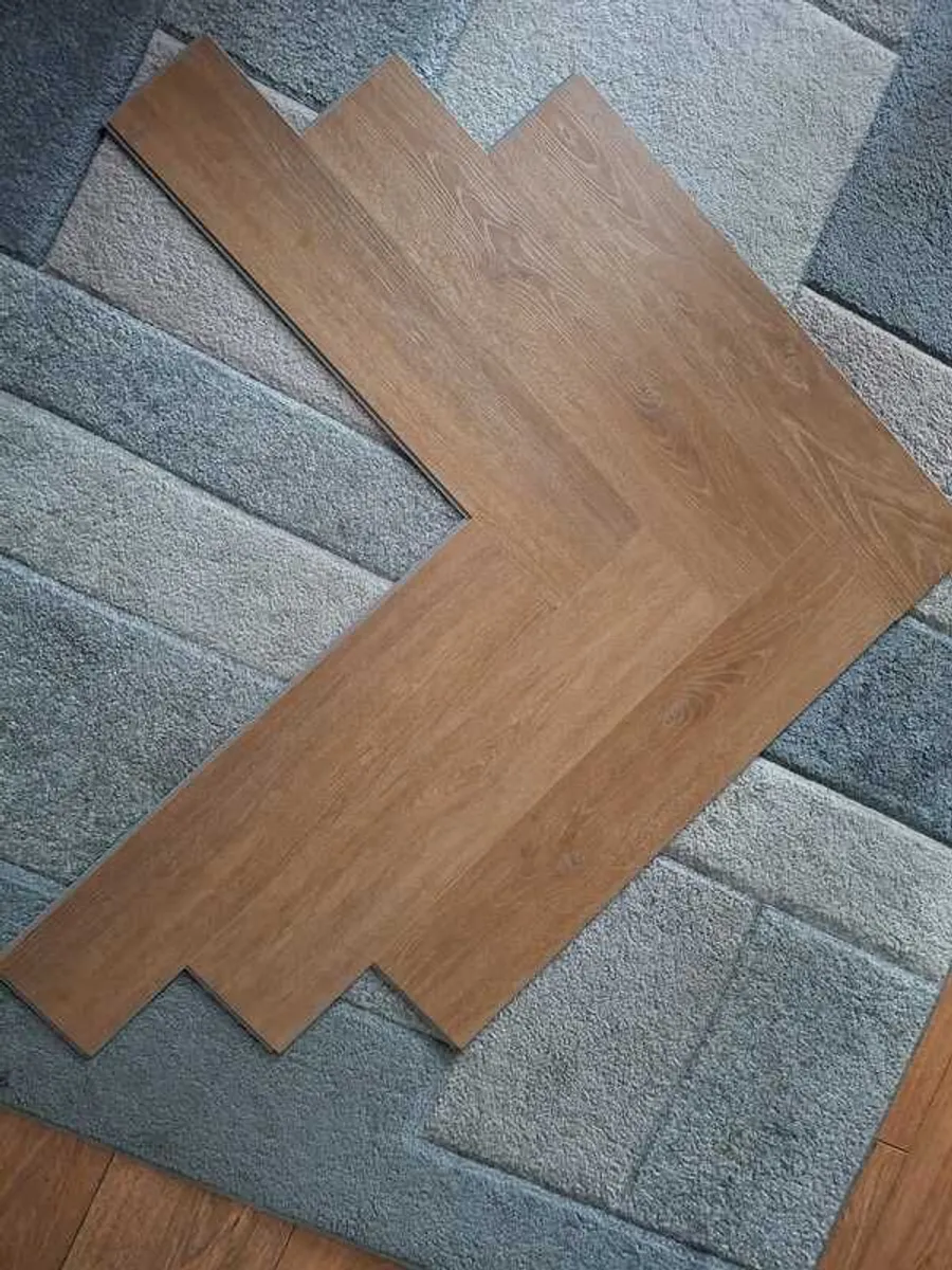 Premium SPC Herringbone Laminate Flooring, High-Quality Low Maintenance - Image 3