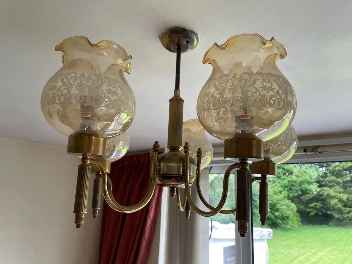 2 x ceiling Light fittings - Image 2