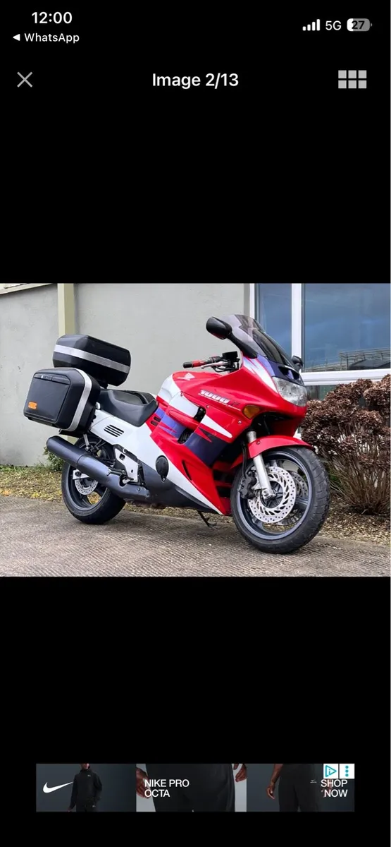 HONDA CBR 1000F TAX 2/27 MINT CONDITION - Image 2