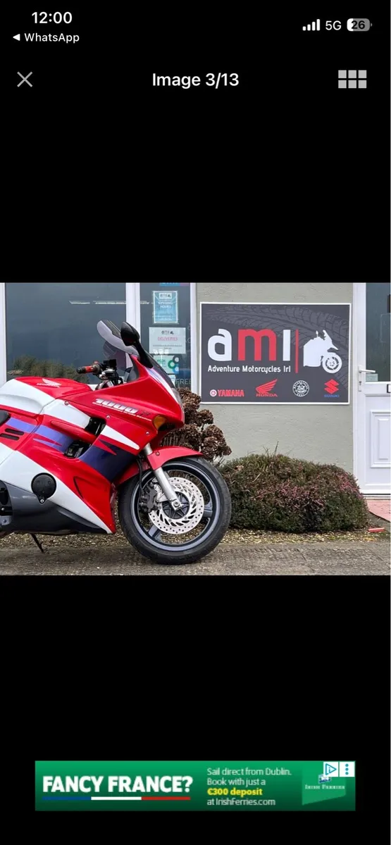 HONDA CBR 1000F TAX 2/27 MINT CONDITION - Image 3
