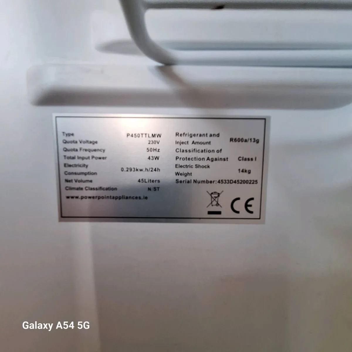 Table Top Fridge - Image 3