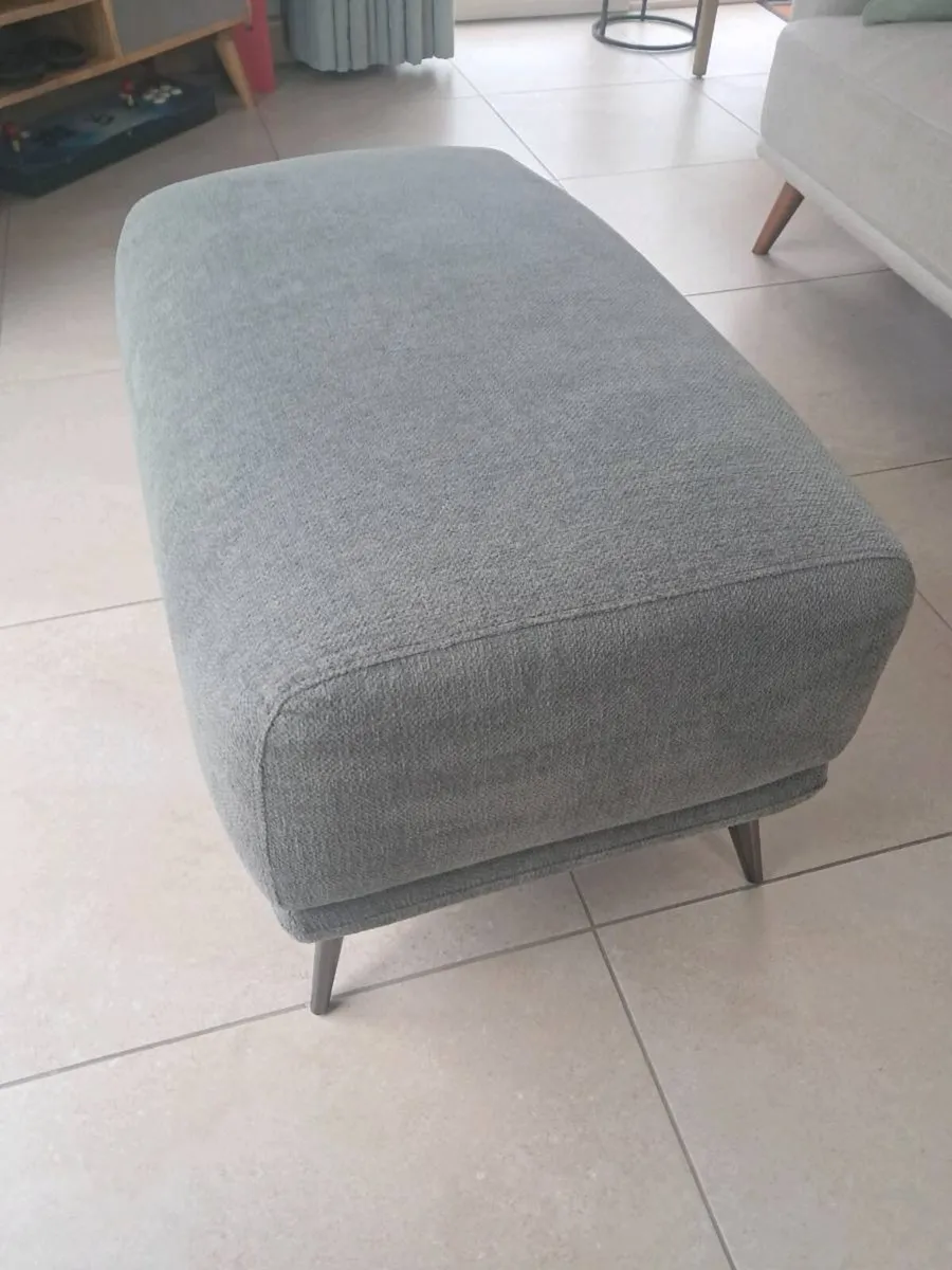 Footstool - colour Sage - Image 4