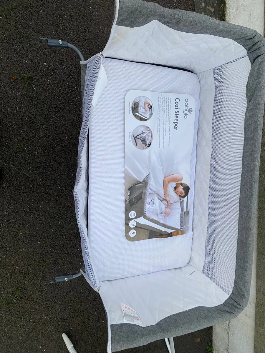 Graco Baby Swing + Babylo Cozi Sleeper Bedside Cri - Image 3