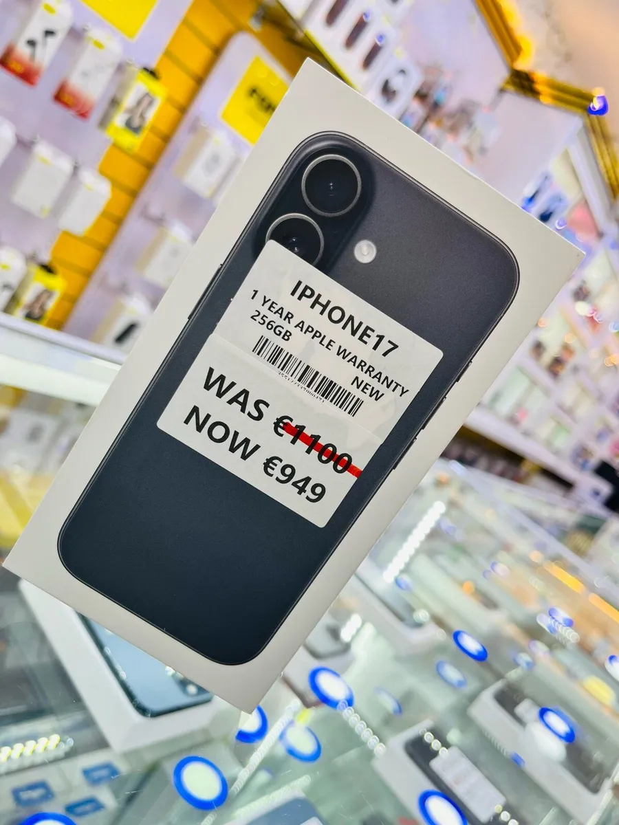 🔥iPhone 17 New 256GB 1YEAR apple warranty - Image 1