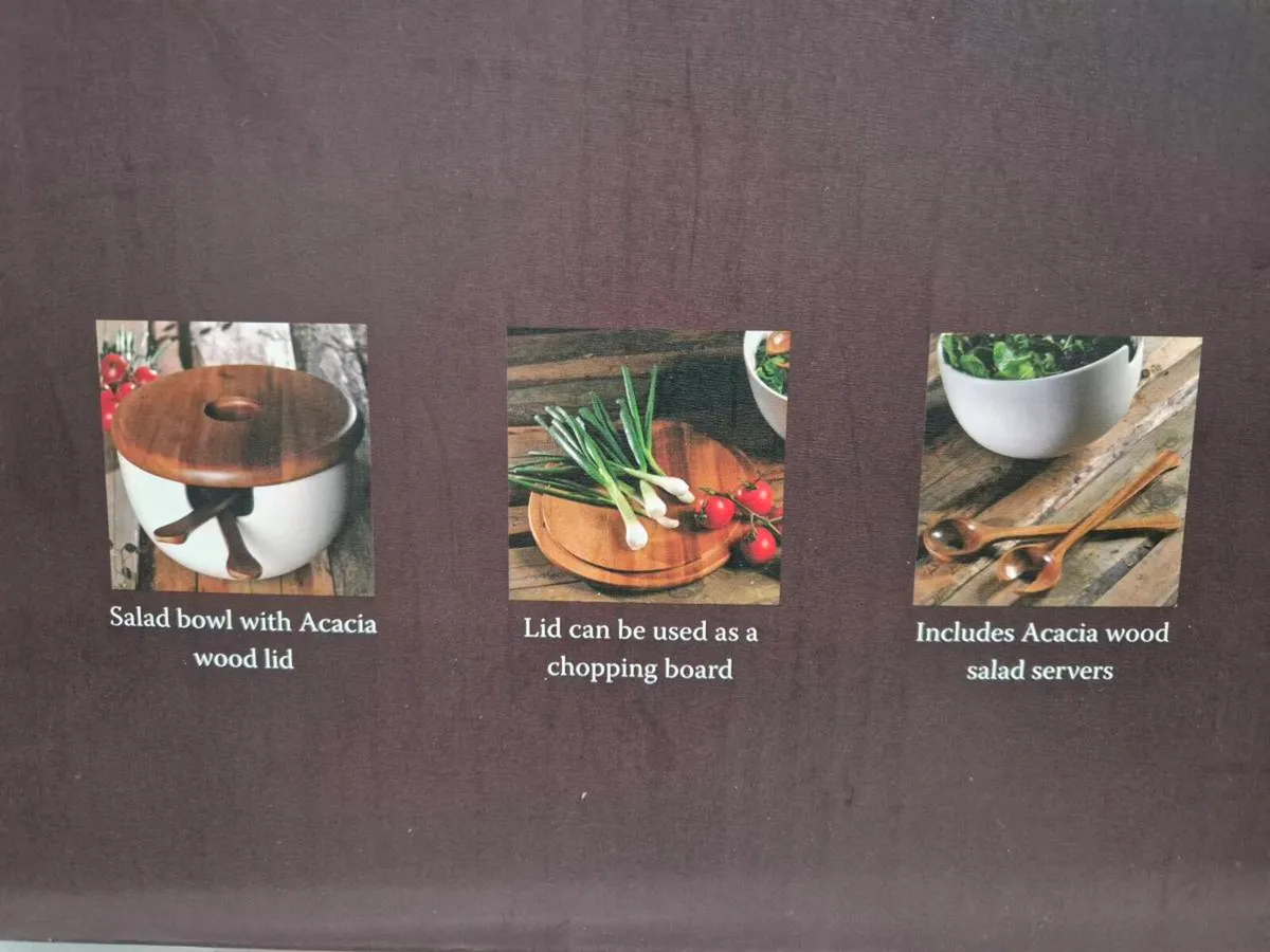 KitchenCraft Salad Bowl Set - Image 4